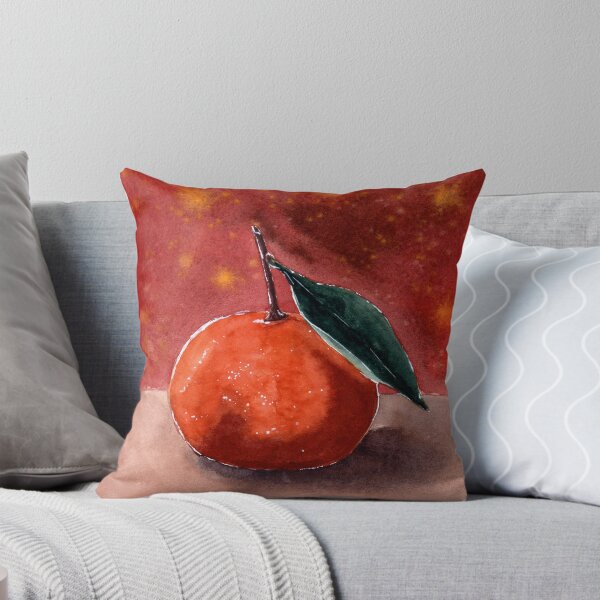 Item preview, Orange Mandarine - Watercolor Illustration designed and sold by Pattokarts.
