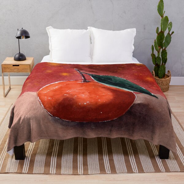Item preview, Orange Mandarine - Watercolor Illustration designed and sold by Pattokarts.