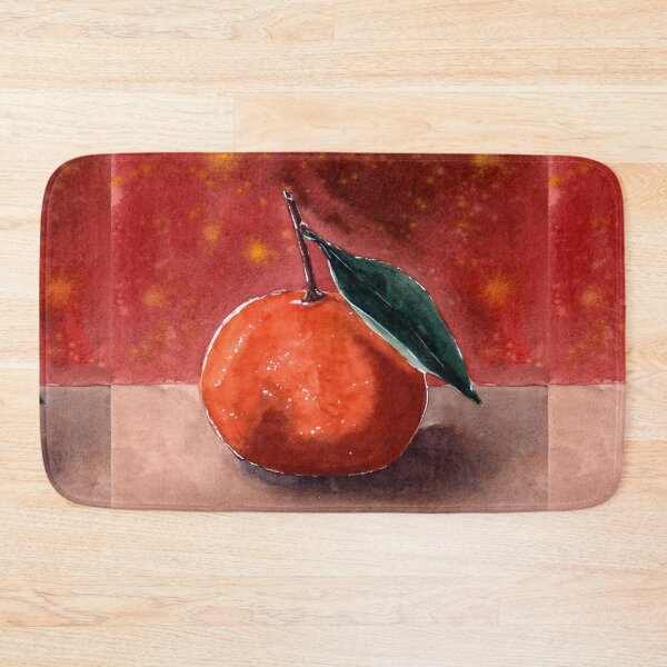 Item preview, Orange Mandarine - Watercolor Illustration designed and sold by Pattokarts.