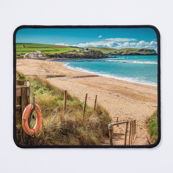 Item preview, Steps to Thurlestone Beach designed and sold by Viv Thompson Photography .