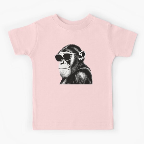 Chimpanzee Tee Shirt Monkey Inktastic Toddler T-Shirt For