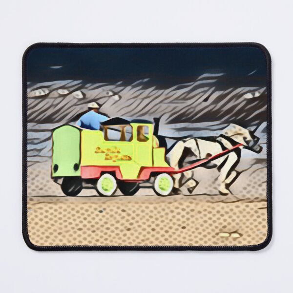 Item preview, Horse Carriage In Pointillism designed and sold by Fearless-Fox.