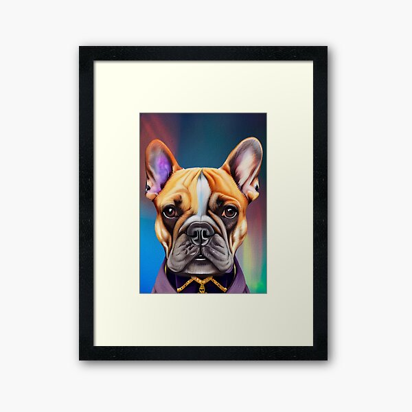 Item preview, French Bulldog Self portrait designed and sold by mark ashkenazi.