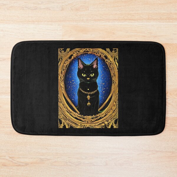 Item preview, Tarot Card Cat in Dark Graphic designed and sold by MotionWaves.