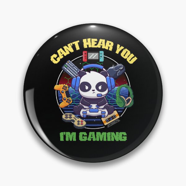 Item preview, Can't Hear You I'm Gaming designed and sold by RockBeeDesigns.