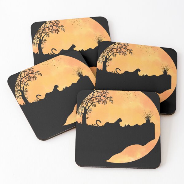 Item preview, Leopard Art Vintage Sunset Design For Leopard Lovers Cute Leopard Graphic designed and sold by Thecitiesstore.