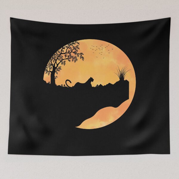 Item preview, Leopard Art Vintage Sunset Design For Leopard Lovers Cute Leopard Graphic designed and sold by Thecitiesstore.