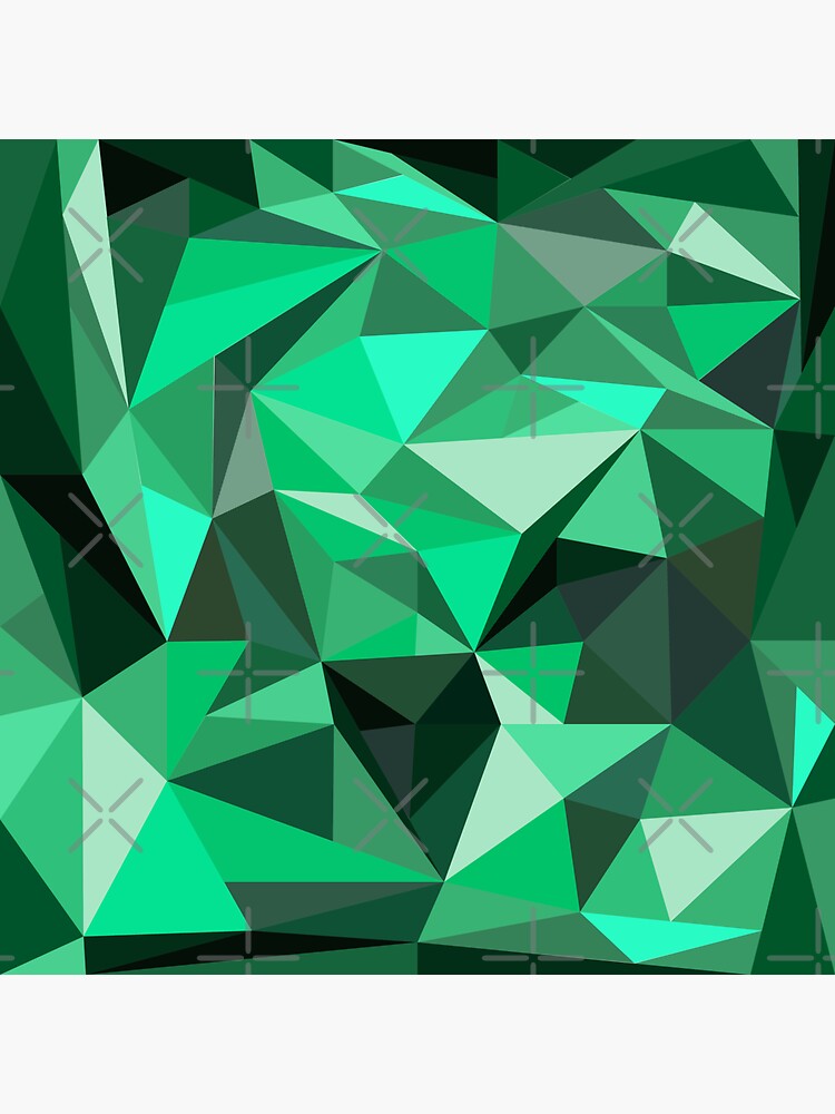 Thumbnail 3 of 3, Sticker, Emerald designed and sold by AntonLin.
