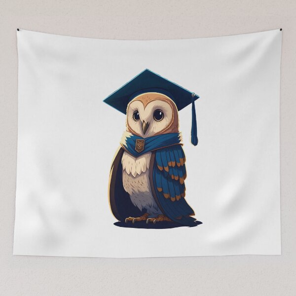 Item preview, Barn Owl as a Wizard Student designed and sold by MattBodz.