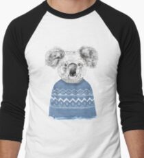 Winter koala Men's Baseball ¾ T-Shirt