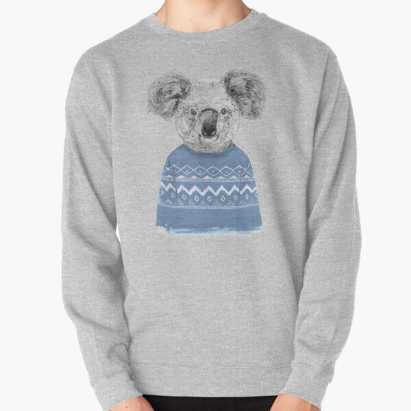 Koala de invierno Sudadera sin capucha