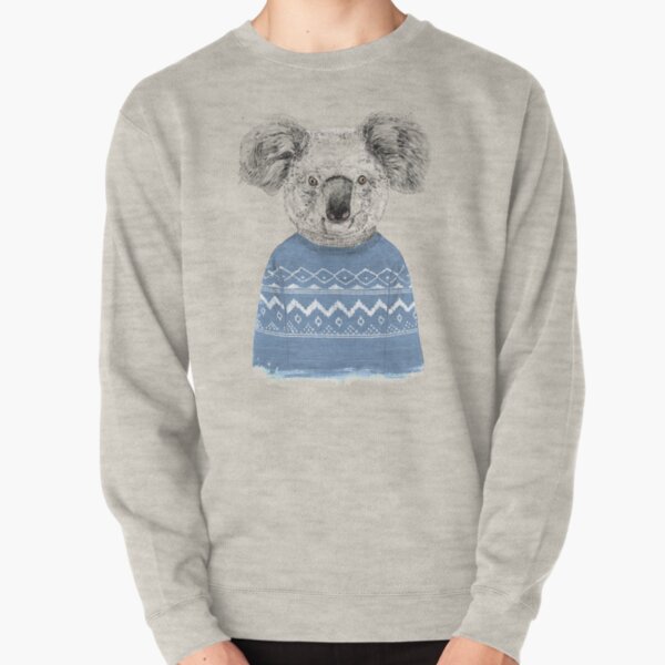 Winter koala Pullover Sweatshirt