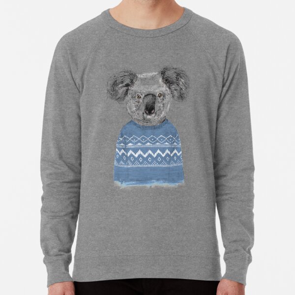 Winter koala Lightweight Sweatshirt