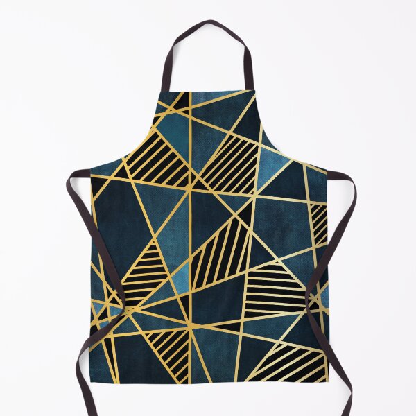 Item preview, Gold  Lines Abstract Print designed and sold by mark ashkenazi.