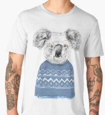 Winter koala Men's Premium T-Shirt