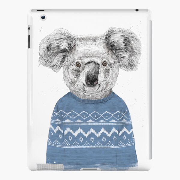 Winter koala iPad Snap Case