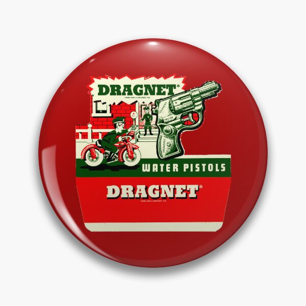 Item preview, 1950s WATER PISTOL PACKAGING designed and sold by ThrowbackAds.