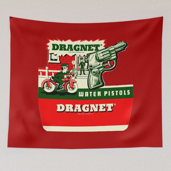 Item preview, 1950s WATER PISTOL PACKAGING designed and sold by ThrowbackAds.