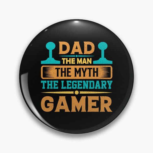 Item preview, Dad The Man The Myth The Legendary Gamer designed and sold by RockBeeDesigns.