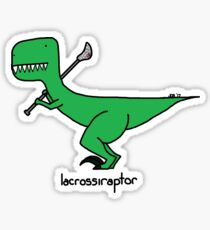 lacrossiraptor Sticker