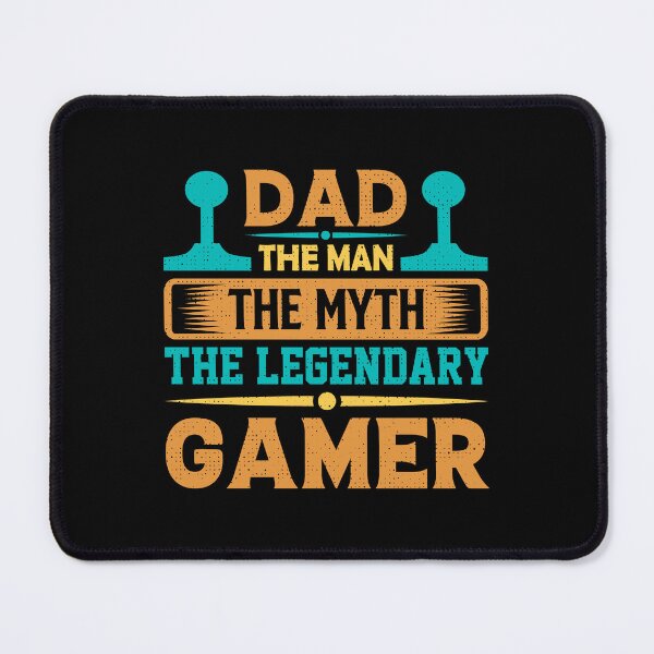 Item preview, Dad The Man The Myth The Legendary Gamer designed and sold by RockBeeDesigns.
