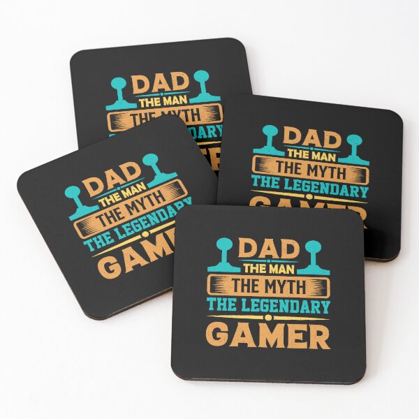 Item preview, Dad The Man The Myth The Legendary Gamer designed and sold by RockBeeDesigns.
