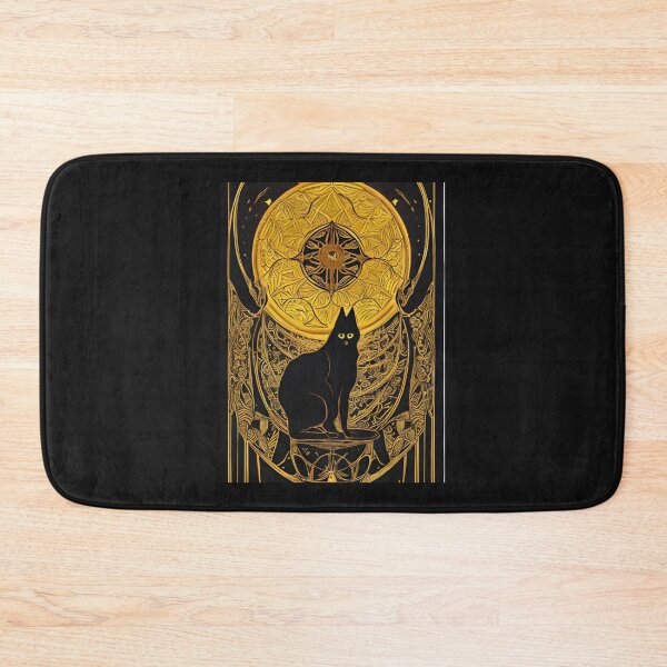 Item preview, Tarot Card Cat in Dark Graphic designed and sold by MotionWaves.