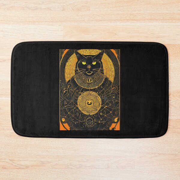 Item preview, Tarot Card Cat in Dark Graphic designed and sold by MotionWaves.
