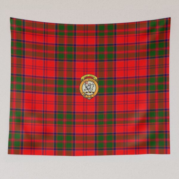 Artikelvorschau, Heron Scottish Tartan und Crest entworfen und verkauft von BagTown Clans.
