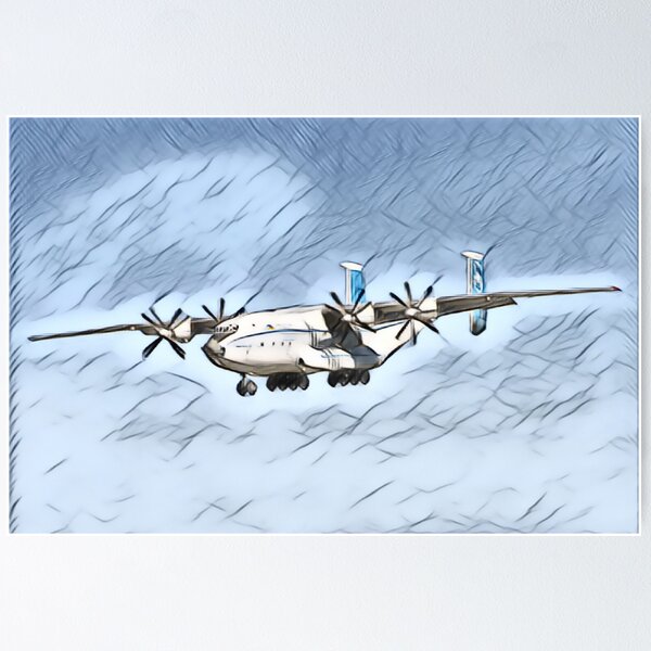 Item preview, AN22 Landing In Watercolour designed and sold by Fearless-Fox.