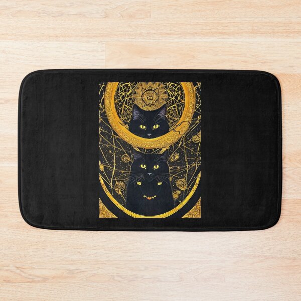 Item preview, Tarot Card Black Cat Graphic designed and sold by MotionWaves.