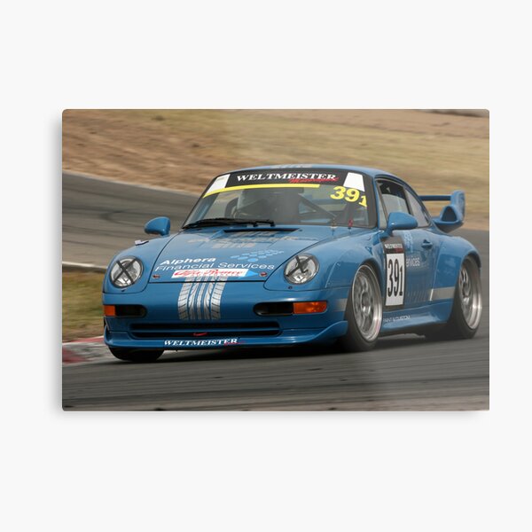 Porsche attack Metal Print