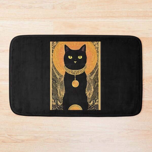 Item preview, Tarot Card Black Cat Graphic designed and sold by MotionWaves.