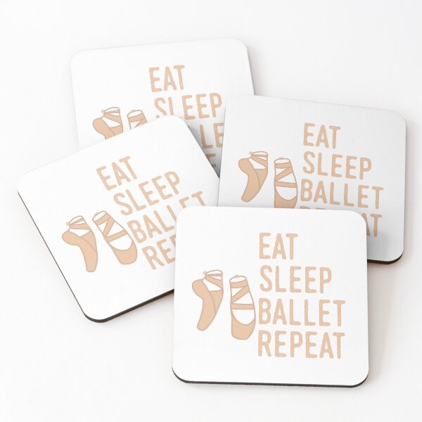 Item preview, Eat sleep ballet repeat designed and sold by DanceDeck.