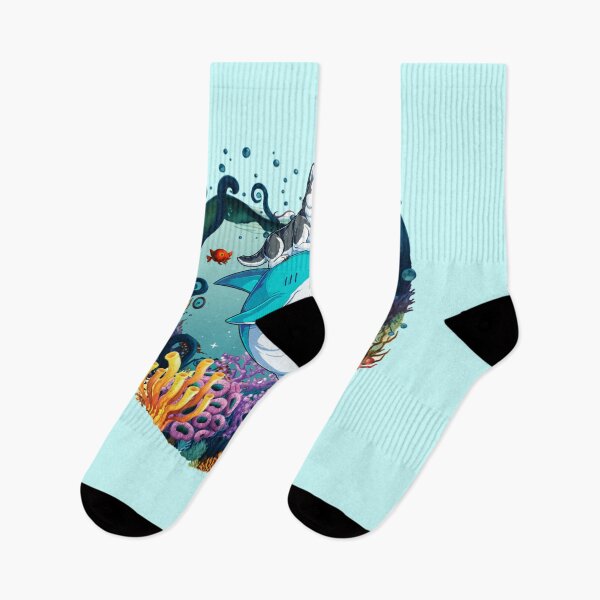 Item preview,  siberian husky colors black white under sea friendship designed and sold by josephfanous.