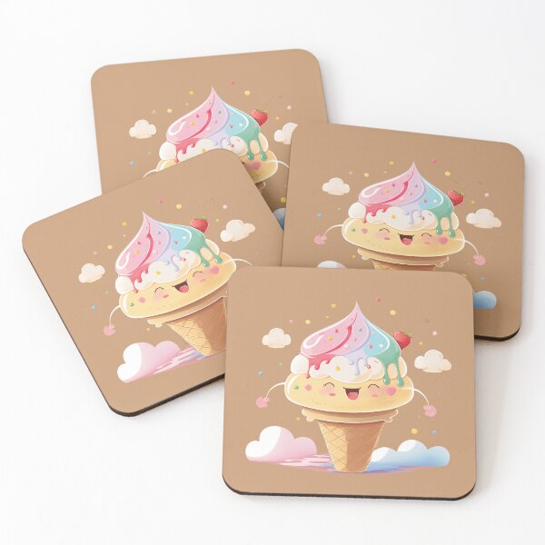 Item preview, Adorable Kawaii Ice Cream Cone designed and sold by Milovani.