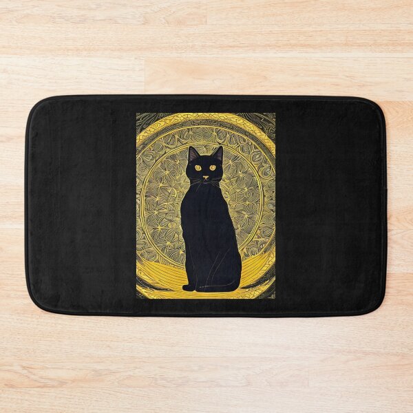 Item preview, Tarot Card Black Cat Graphic designed and sold by MotionWaves.