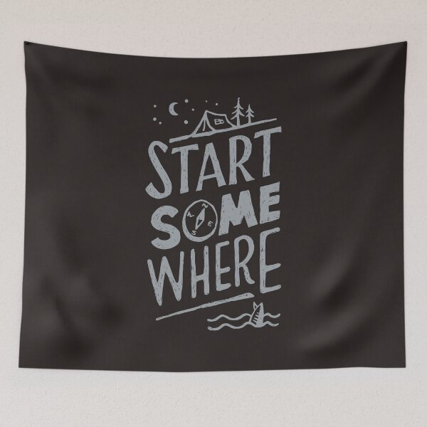 Item preview, Start Somewhere designed and sold by skitchism.