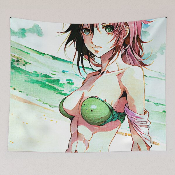 Aperçu de l'œuvre Anime Bikini Fille # 42 créée et vendue par Eynoxart.