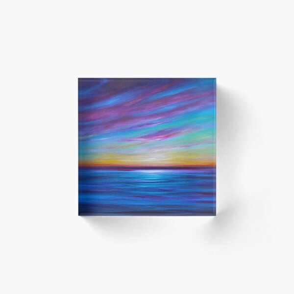 Clouds and Dreams Acrylic Block