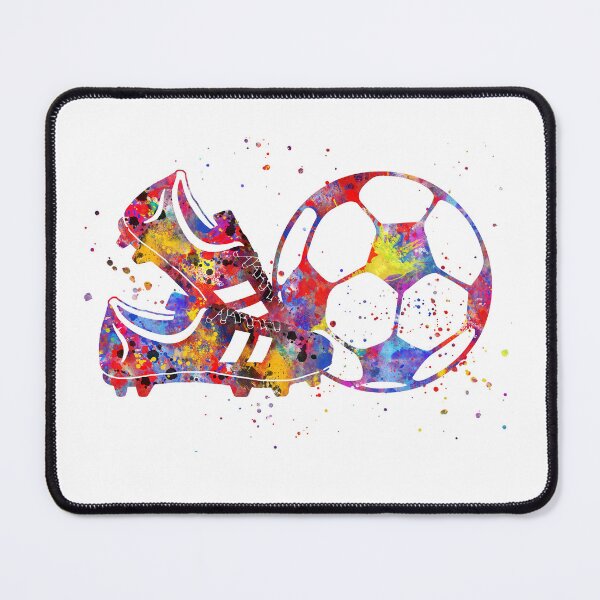 Item preview, Soccer ball and soccer shoes  designed and sold by Rosaliartbook.