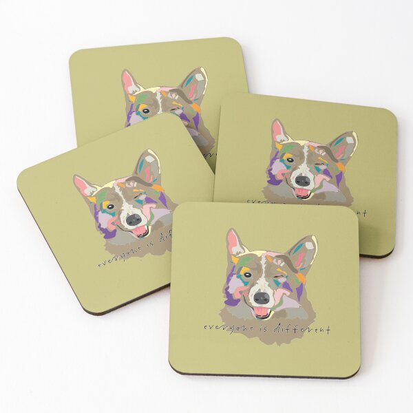 Item preview, everyone is different_wink dog_c2 designed and sold by Mimi Huang.