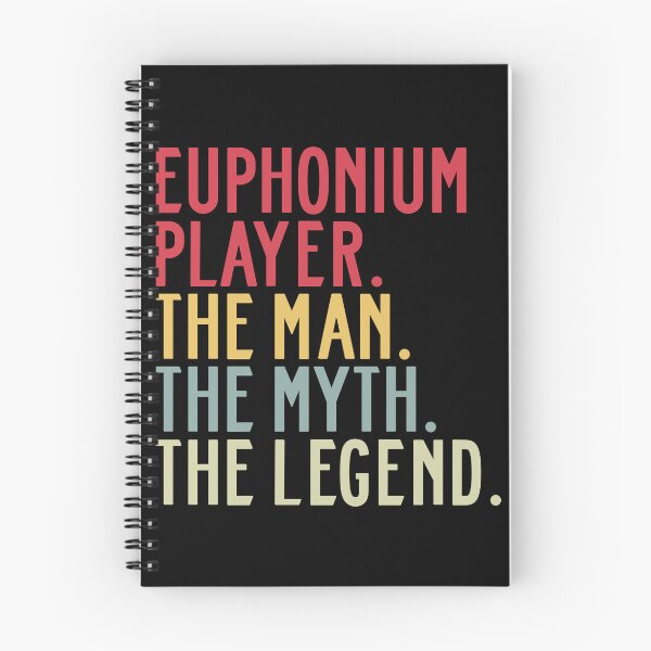 Item preview, Euphonium Player Man Myth Legend designed and sold by richter74.