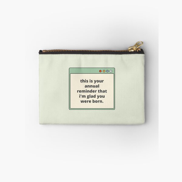 Item preview, Annual Reminder — Snarky Birthday, Birthday Gift, Quote designed and sold by CROWNLIGHT.