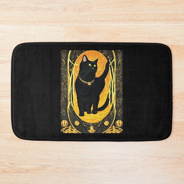 Item preview, Tarot Card Black Cat Graphic designed and sold by MotionWaves.