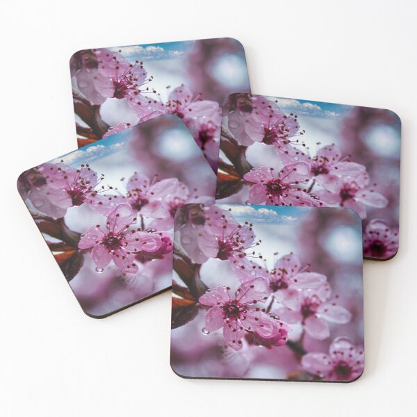Item preview, Pink flowers in nature love designed and sold by Chikokie.