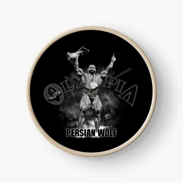 Item preview, Hadi Choopan Mr Olympia 2022 Bodybuilder BW designed and sold by almeapparel.