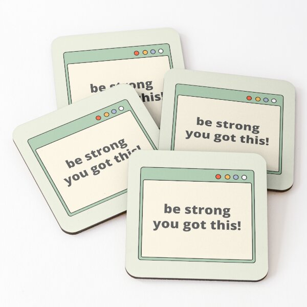 Item preview, Be Strong, You Got This! — Daily Reminder, Motivational, Quote designed and sold by CROWNLIGHT.