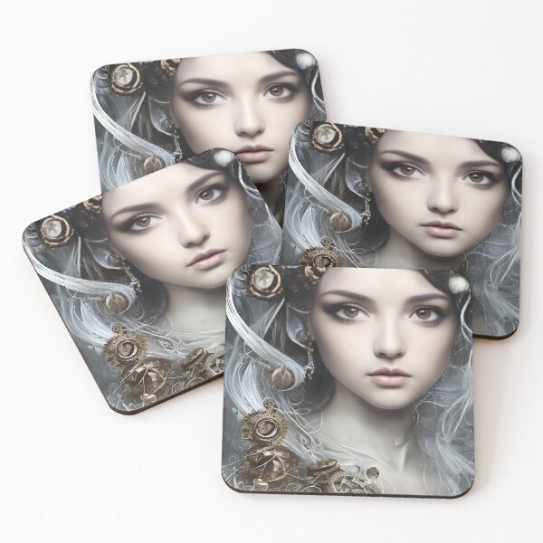 Item preview, Aurora Steampunk Girl Portrait  designed and sold by Kamiri.