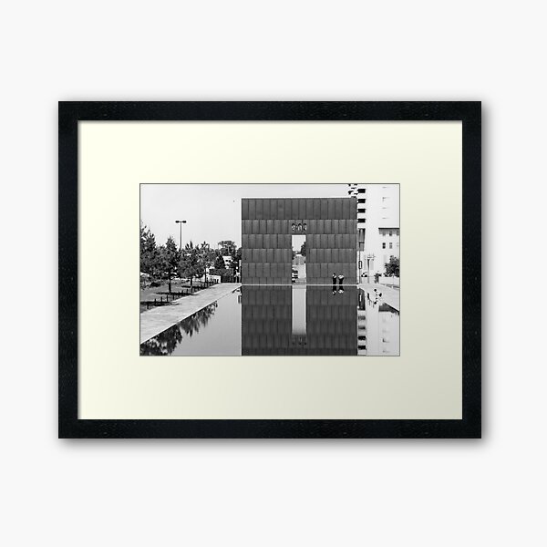 9:03 Framed Art Print